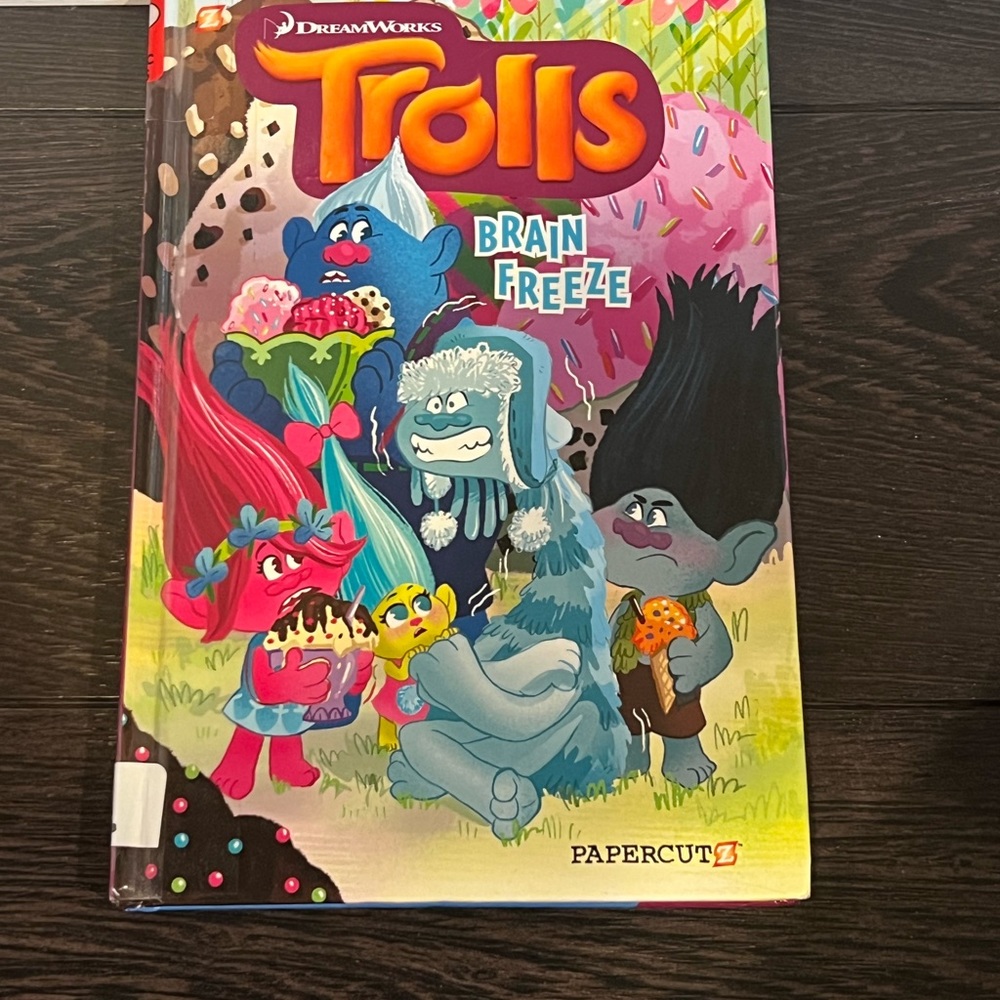 Trolls Graphic Novels #4: Brain Freeze by Scheidt, Dave